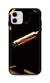 Zadní silikonový kryt DARK na iPhone 11 Pablo Escobar Bullet
