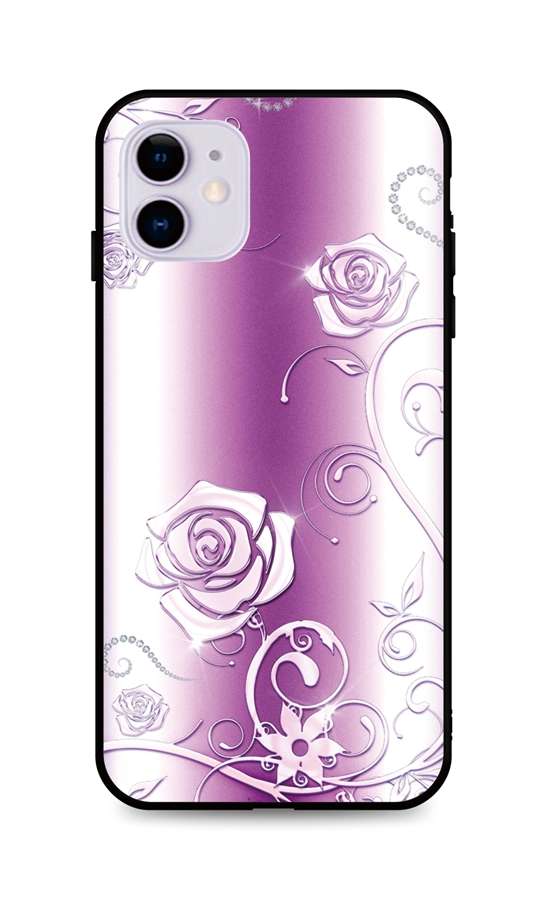 Levně Kryt TopQ iPhone 11 silikon Abstract Roses 48913 (pouzdro neboli obal na mobil iPhone 11)
