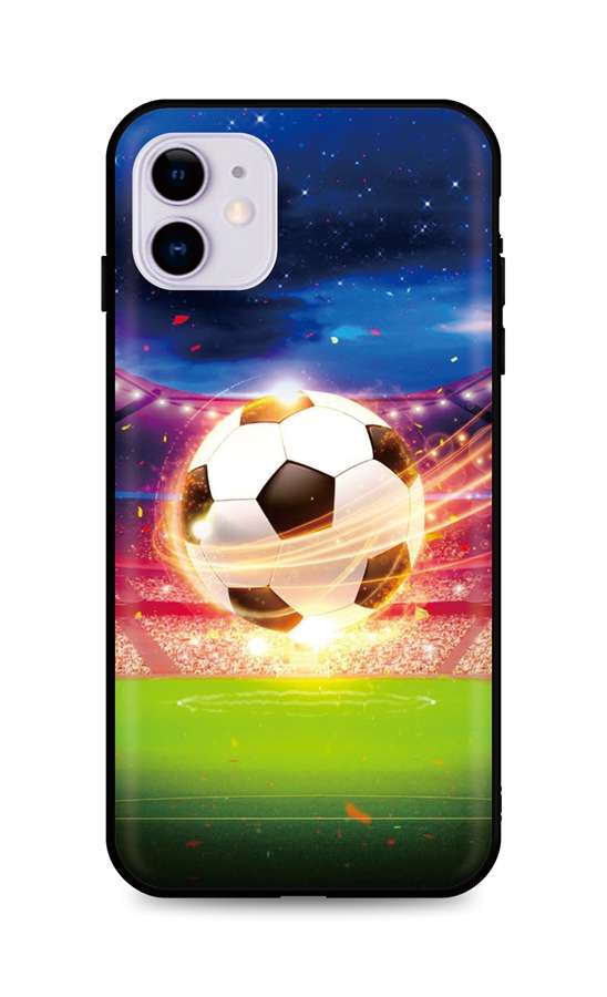 Levně Kryt TopQ iPhone 11 silikon Football Dream 48918 (pouzdro neboli obal na mobil iPhone 11)