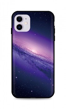 Zadní silikonový kryt DARK na iPhone 11 Galaxy