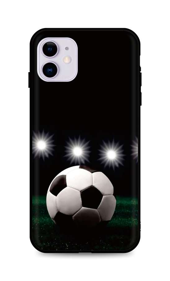 Levně Kryt TopQ iPhone 11 silikon Football 48939 (pouzdro neboli obal na mobil iPhone 11)