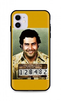 Zadní silikonový kryt DARK na iPhone 11 Pablo Escobar