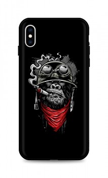 Zadní silikonový kryt DARK na iPhone XS Gorilla