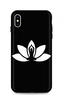 Zadní silikonový kryt DARK na iPhone XS Yoga