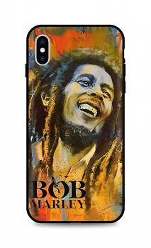 Zadní silikonový kryt DARK na iPhone XS Bob Marley