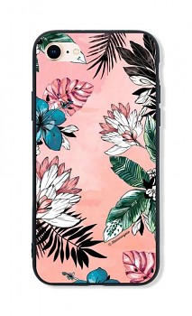Zadní pevný kryt LUXURY na iPhone SE 2020 Tropical Pink