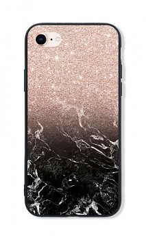 Zadní pevný kryt LUXURY na iPhone SE 2020 Sparkling Marble