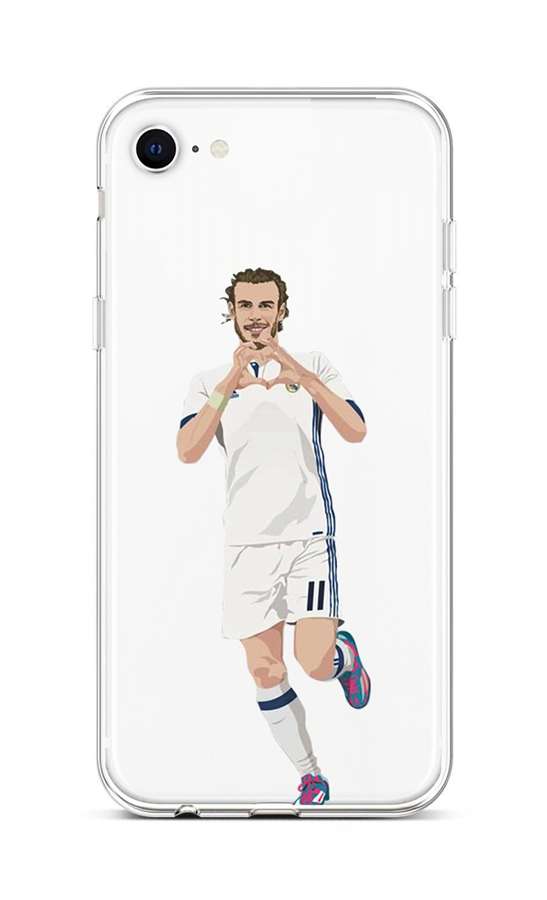 Kryt TopQ iPhone SE 2020 silikon Fotbalista 2 49609 (pouzdro neboli obal na mobil iPhone SE 2020)