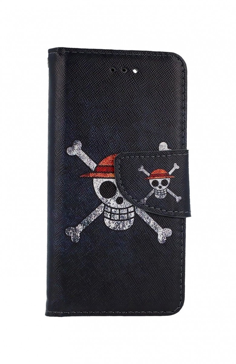 Levně Pouzdro TopQ iPhone SE 2020 knížkové Warning 49756 (kryt neboli obal na mobil iPhone SE 2020)