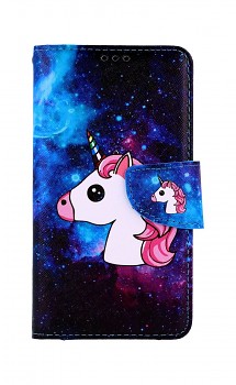 Knížkové pouzdro na iPhone 11 Space Unicorn