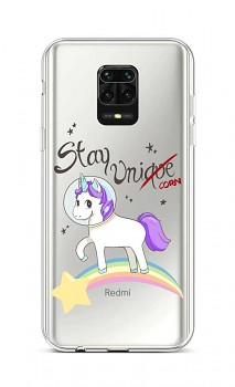 Zadní silikonový kryt na Xiaomi Redmi Note 9 Pro Stay Unicorn