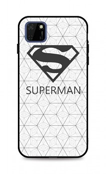 Zadní 3D silikonový kryt na Huawei Y5p Bílý Superman