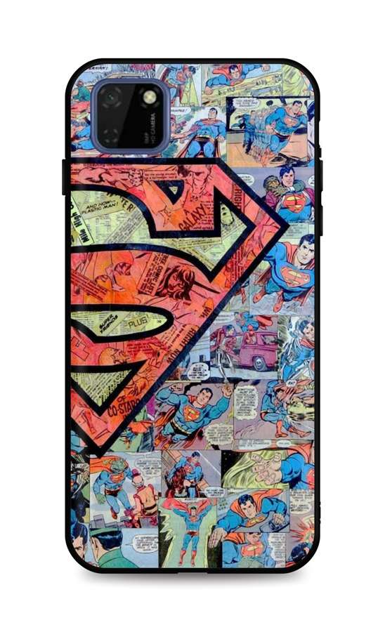 Levně Kryt TopQ Huawei Y5p 3D silikon Superman 50300 (pouzdro neboli obal na mobil Huawei Y5p)