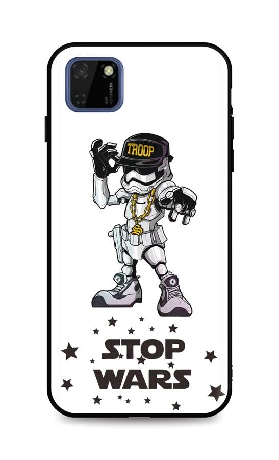 Kryt TopQ Huawei Y5p 3D silikon Stormtrooper 50308 (pouzdro neboli obal na mobil Huawei Y5p)