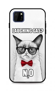 Zadní 3D silikonový kryt na Huawei Y5p Grumpy Cat