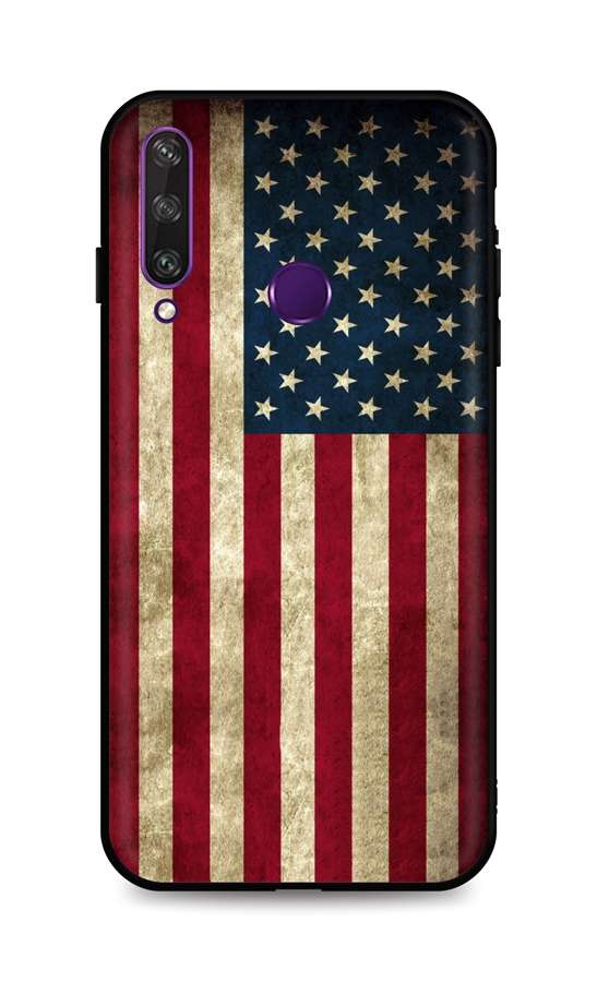 Levně Kryt TopQ Huawei Y6p 3D silikon Amerika 50311 (pouzdro neboli obal na mobil Huawei Y6p)