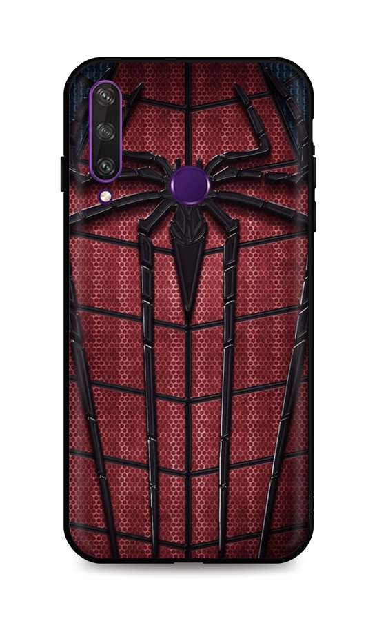 Kryt TopQ Huawei Y6p 3D silikon Spider-man 50319 (pouzdro neboli obal na mobil Huawei Y6p)
