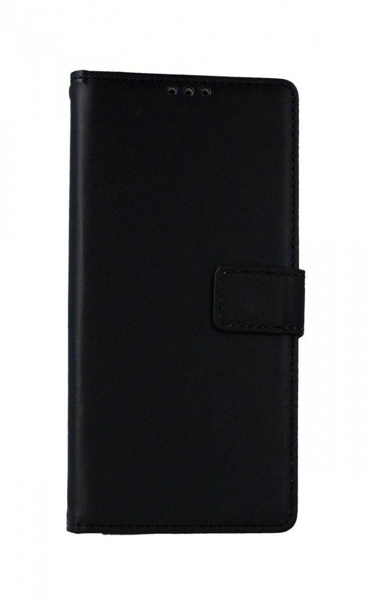 Levně Pouzdro TopQ Xiaomi Redmi Note 9 knížkový černý s přezkou 2 50706 (obal neboli kryt Xiaomi Redmi Note 9)