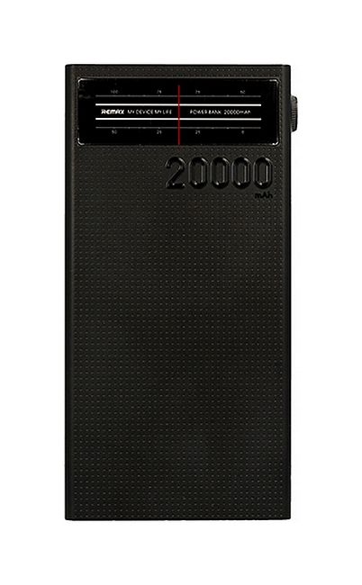 POwerbank Remax Radio 20000mAh černá 50752