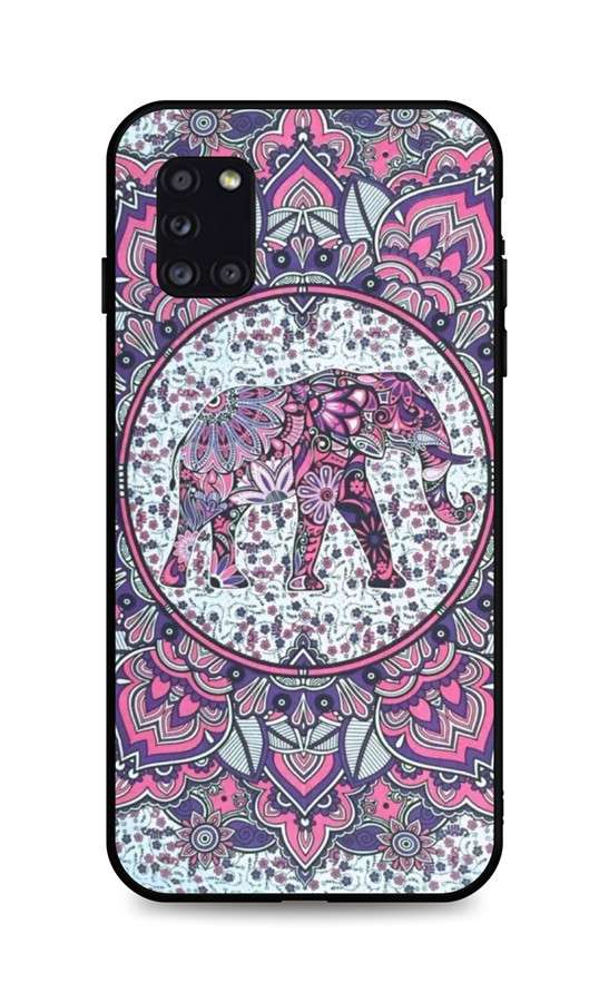 Levně Kryt TopQ LUXURY Samsung A31 pevný Elephant 50891 (pouzdro neboli obal na mobil Samsung A31)