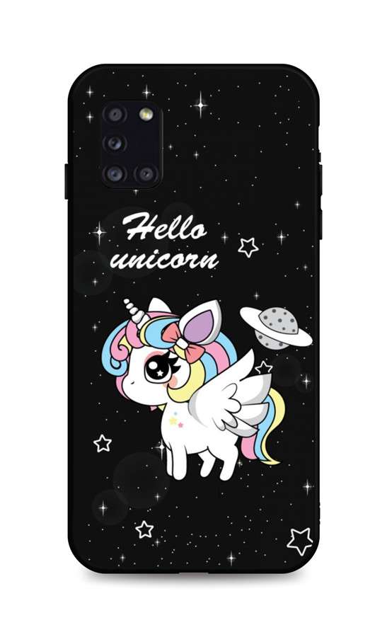 Levně Kryt TopQ LUXURY Samsung A31 pevný Unicorn 50893 (pouzdro neboli obal na mobil Samsung A31)