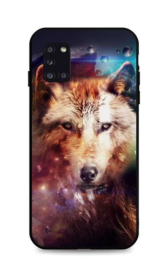 Levně Kryt TopQ LUXURY Samsung A31 pevný Wolf 50905 (pouzdro neboli obal na mobil Samsung A31)