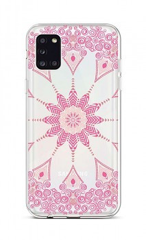 Zadní silikonový kryt na Samsung A31 Pink Mandala