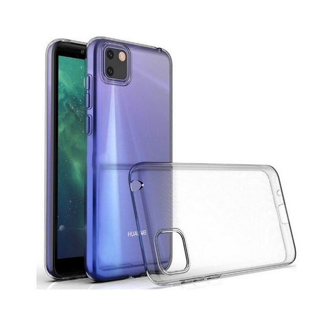 Pouzdro TopQ Huawei Y5p silikon průhledný ultratenký 50969 (kryt neboli obal na mobil Huawei Y5p)