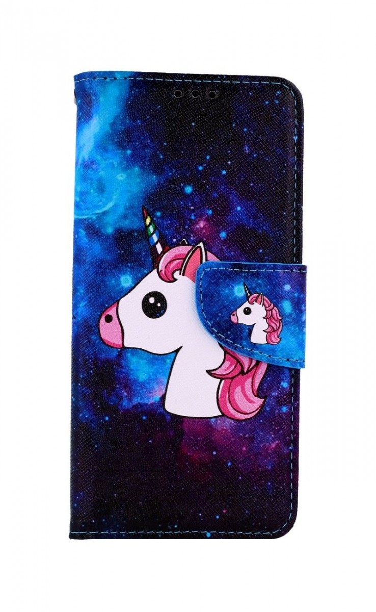 Levně Kryt TopQ Samsung A31 knížkový Space Unicorn 51067 (pouzdro neboli obal na mobil Samsung A31)