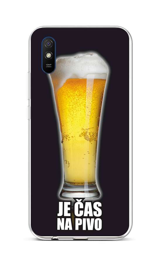 Levně Kryt TopQ Xiaomi Redmi 9A silikon Pivo 51364 (pouzdro neboli obal na mobil Xiaomi Redmi 9A)