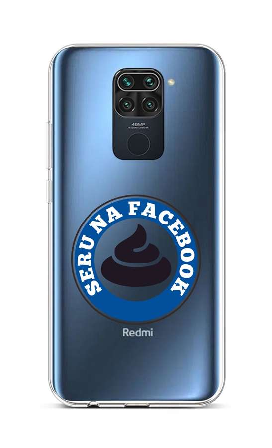 Levně Kryt TopQ Xiaomi Redmi Note 9 silikon Facebook 51394 (pouzdro neboli obal na mobil Xiaomi Redmi Note 9)