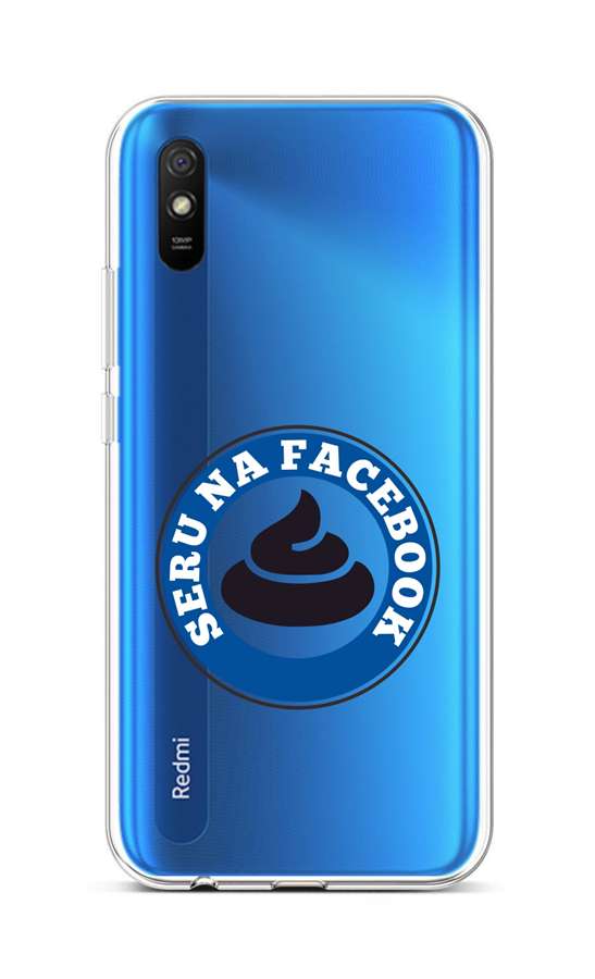 Levně Kryt TopQ Xiaomi Redmi 9A silikon Facebook 51407 (pouzdro neboli obal na mobil Xiaomi Redmi 9A)
