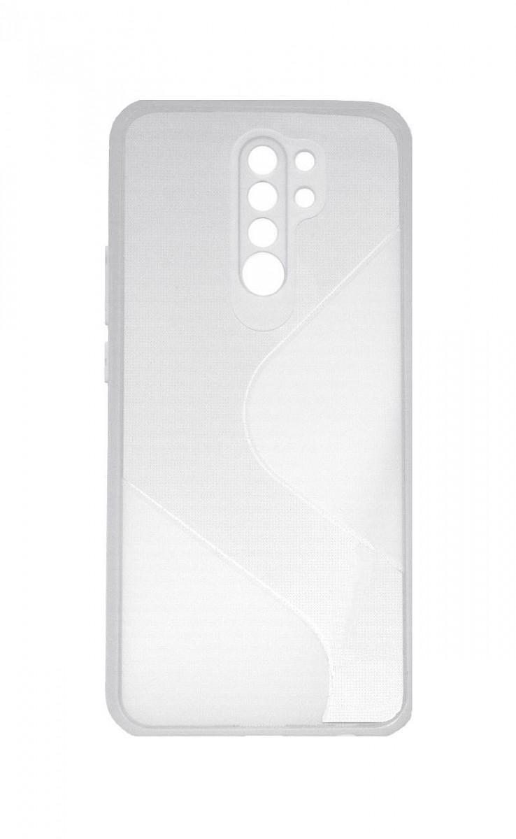 Zadní silikonový kryt na Xiaomi Redmi 9 S-line průhledný