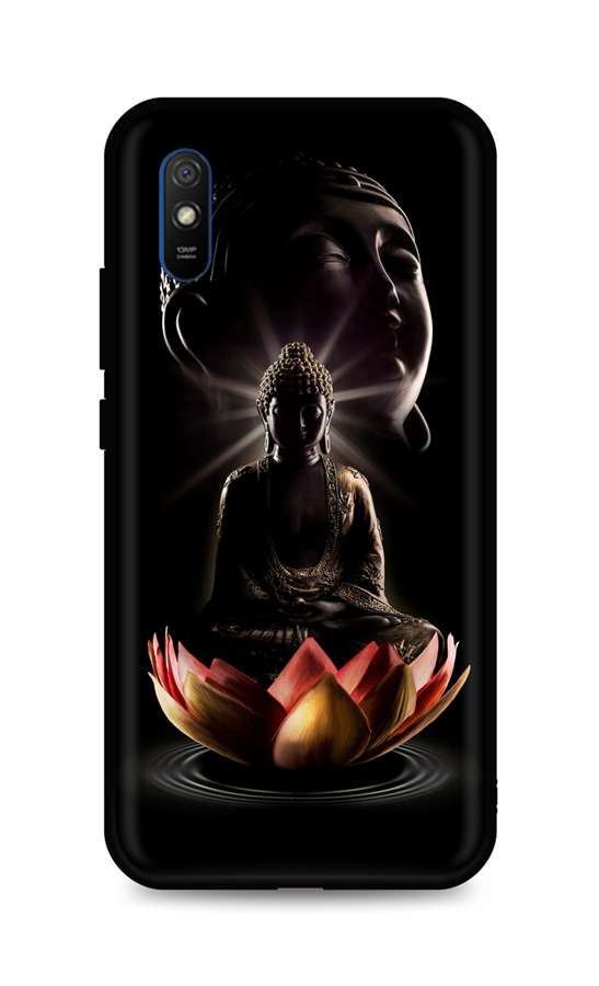Levně Kryt TopQ Xiaomi Redmi 9A silikon Meditation 51782 (pouzdro neboli obal na mobil Xiaomi Redmi 9A)