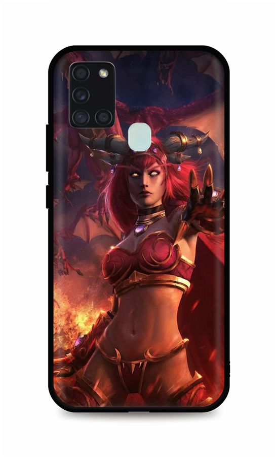 Levně Kryt TopQ Samsung A21s silikon Heroes Of The Storm 51921 (pouzdro neboli obal na mobil Samsung A21s)