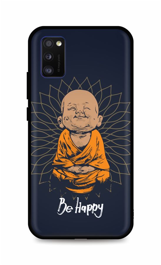 Levně Kryt TopQ Samsung A41 silikon Be Happy 52243 (pouzdro neboli obal na mobil Samsung A41)