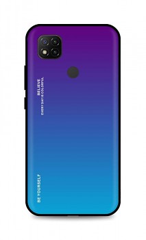 Zadní pevný kryt LUXURY na Xiaomi Redmi 9C duhový purpurový