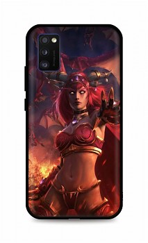 Zadní silikonový kryt DARK na Samsung A41 Heroes Of The Storm