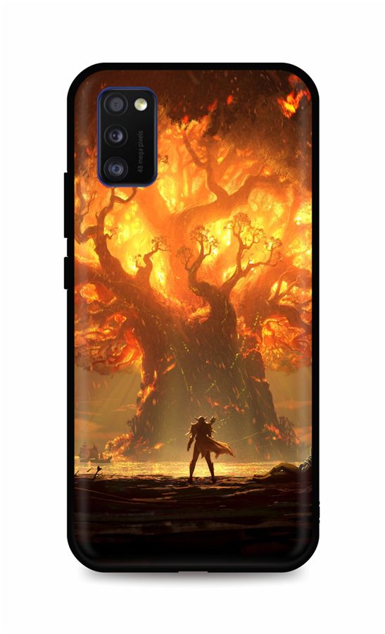 Levně Kryt TopQ Samsung A41 silikon Warcraft 52324 (pouzdro neboli obal na mobil Samsung A41)