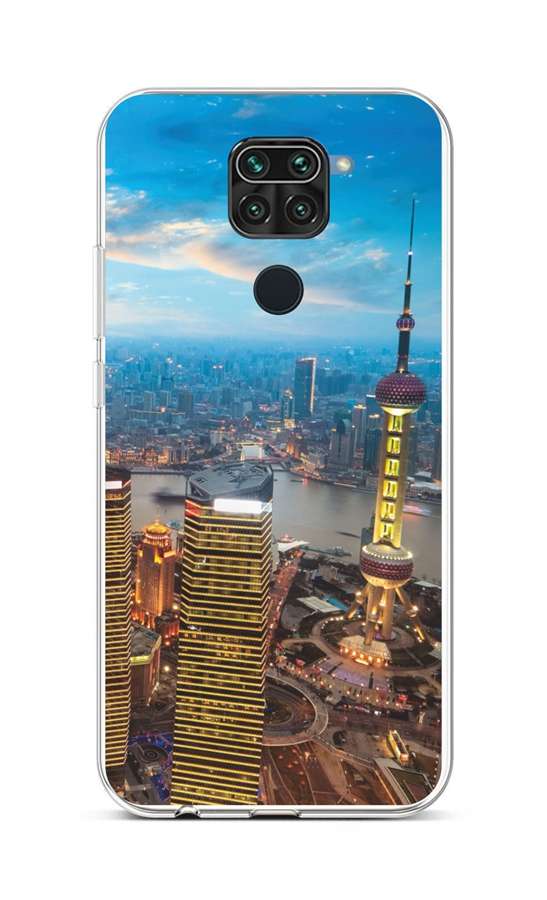 Levně Kryt TopQ Xiaomi Redmi Note 9 silikon City 52429 (pouzdro neboli obal na mobil Xiaomi Redmi Note 9)