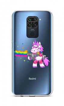 Zadní silikonový kryt na Xiaomi Redmi Note 9 Rainbow Gun