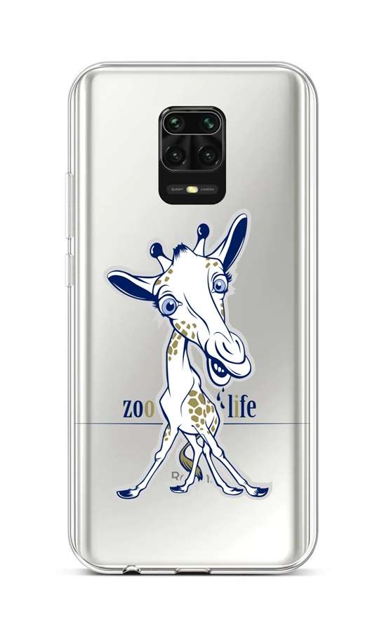 Levně Kryt TopQ Xiaomi Redmi Note 9 Pro silikon Zoo Life 52532 (pouzdro neboli obal na mobil Xiaomi Redmi Note 9 Pro)