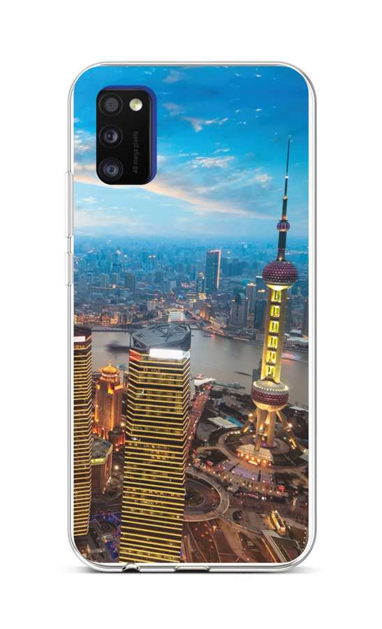 Levně Kryt TopQ Samsung A41 silikon City 52660 (pouzdro neboli obal na mobil Samsung A41)