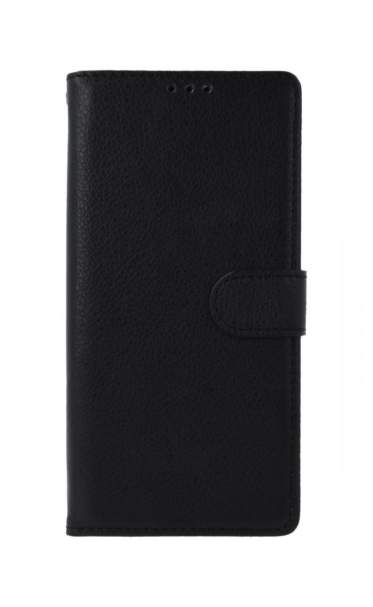 Levně Kryt TopQ Xiaomi Redmi 9C knížkový černý s přezkou 52744 (pouzdro neboli obal Xiaomi Redmi 9C)