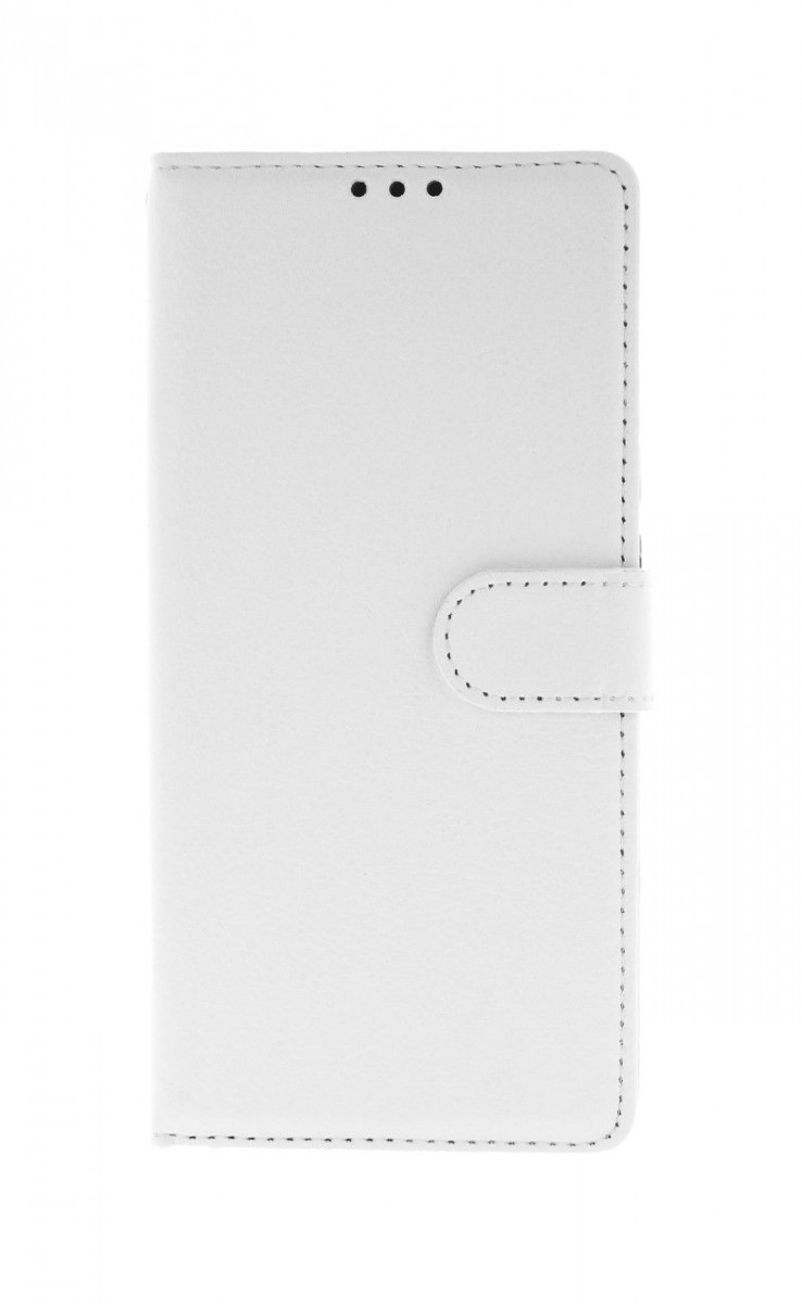 Levně Kryt TopQ Xiaomi Redmi 9C knížkový bílý s přezkou 52746 (pouzdro neboli obal Xiaomi Redmi 9C)