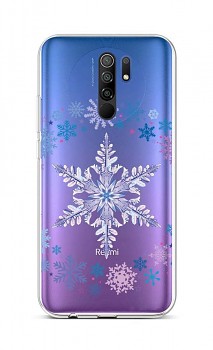 Zadní silikonový kryt na Xiaomi Redmi 9 Snowflake