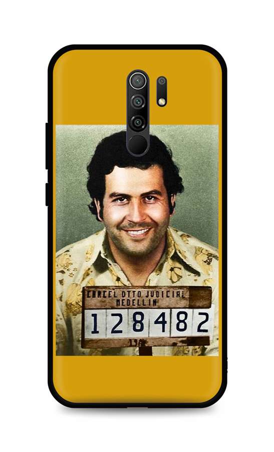Levně Kryt TopQ Xiaomi Redmi 9 silikon Pablo Escobar 52919 (pouzdro neboli obal na mobil Xiaomi Redmi 9)