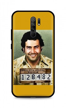 Zadní silikonový kryt DARK na Xiaomi Redmi 9 Pablo Escobar