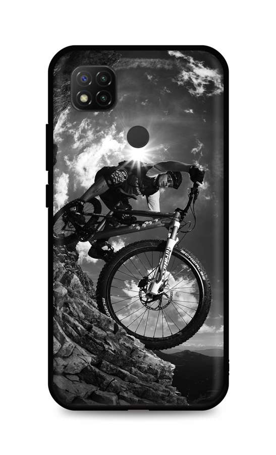 Levně Kryt TopQ Xiaomi Redmi 9C silikon Mountain Rider 52971 (pouzdro neboli obal na mobil Xiaomi Redmi 9C)