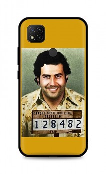 Zadní silikonový kryt DARK na Xiaomi Redmi 9C Pablo Escobar